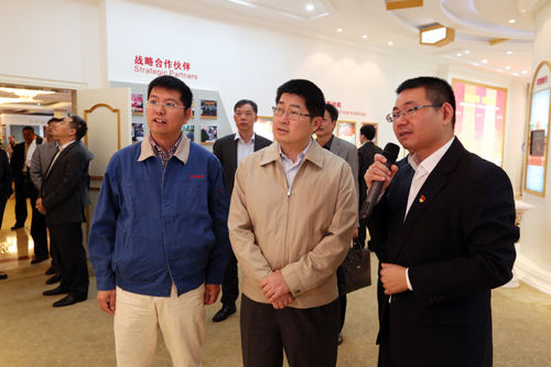 副省長朱從玖來金年會調研民營企業金融需求工作