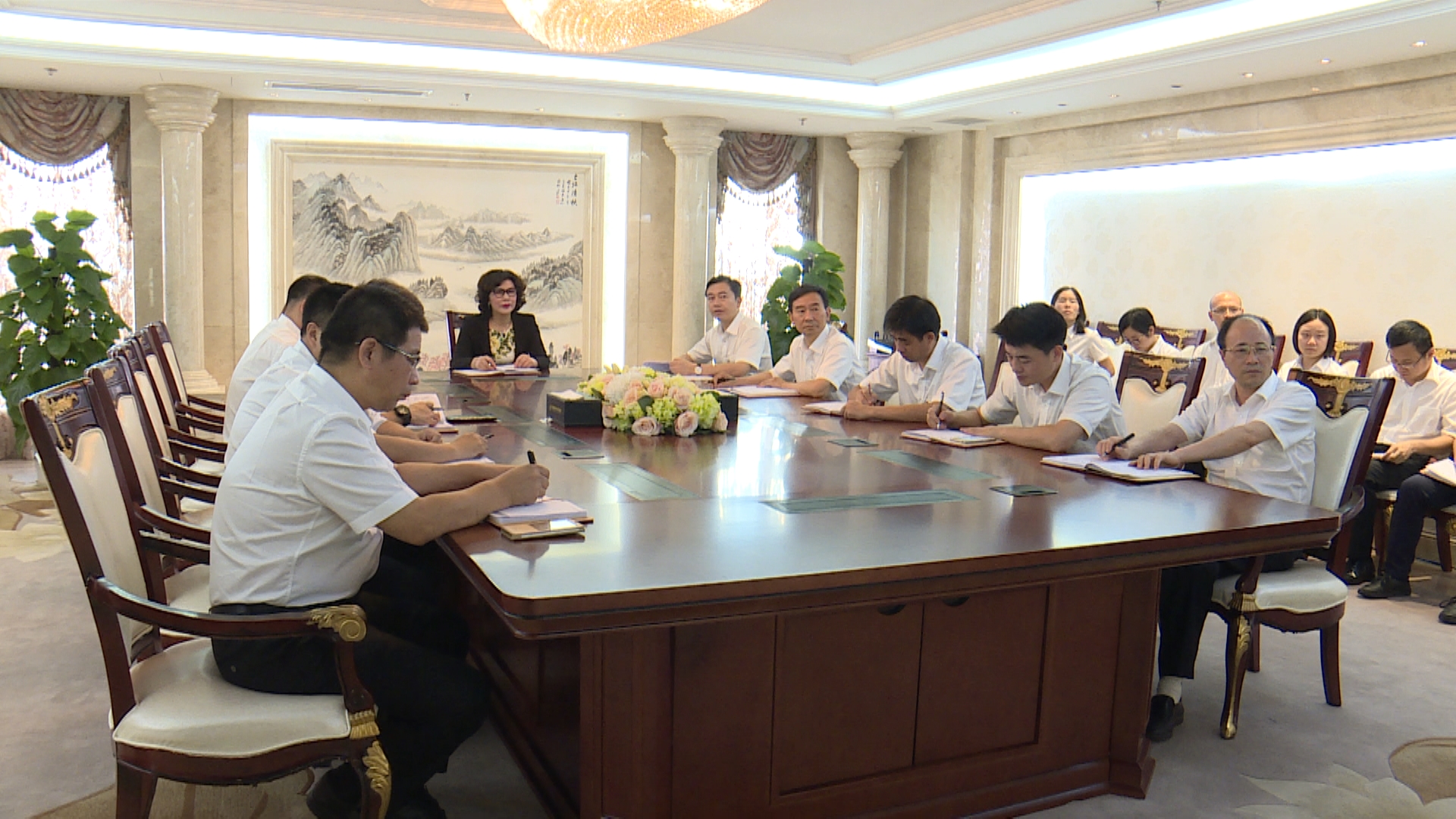 金年會集團組織召開理論學習會,學習習近平總書記“7·26”重要講話精神